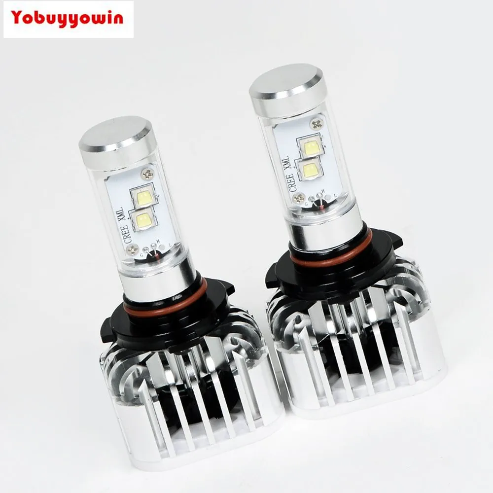 

2X 6000K White 40W 4000LM CREE CHIPS LED Headlights High Beam Light Bulbs 9005/HB3/H10/9145/9140