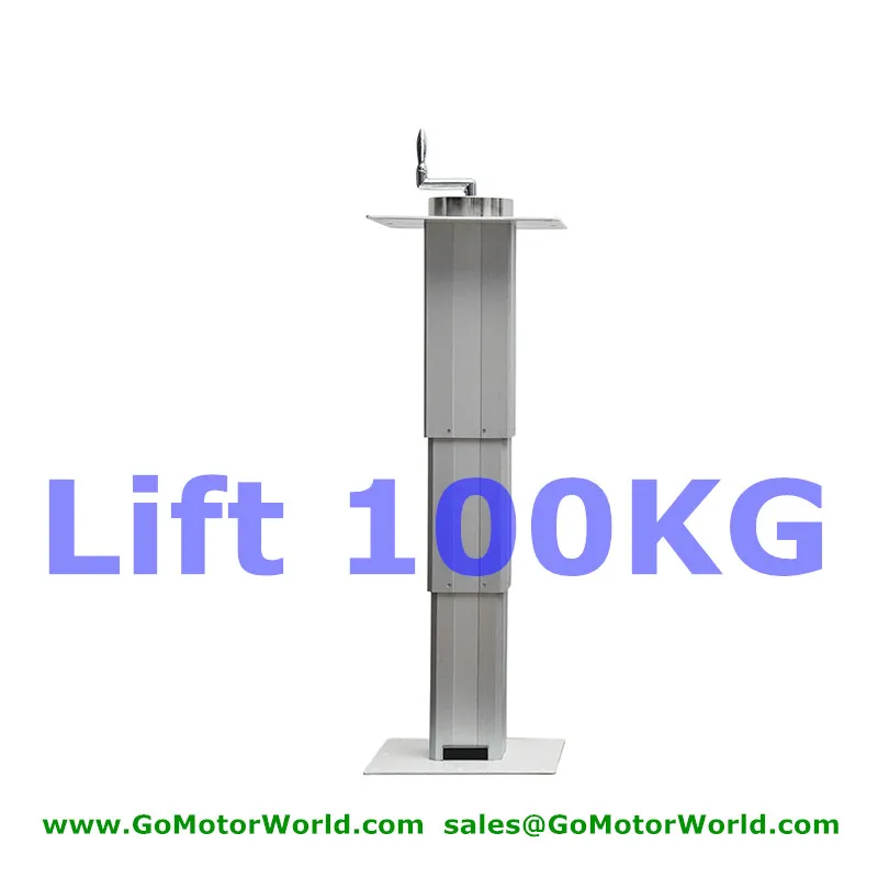 Table Lift set Manual for Japanese style and Tatami telescopic table pedestal Manual lifting column