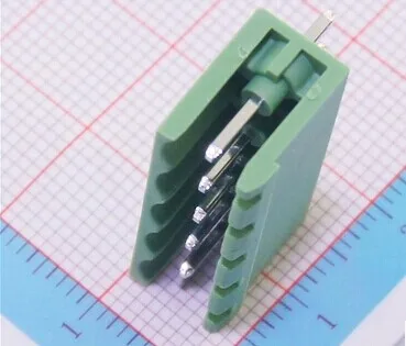 100PCS  2EDGV-5.08-5P   2EDGV 5Pin 5.08mm Straight Pin Plug-in Screw Terminal Block  ROHS