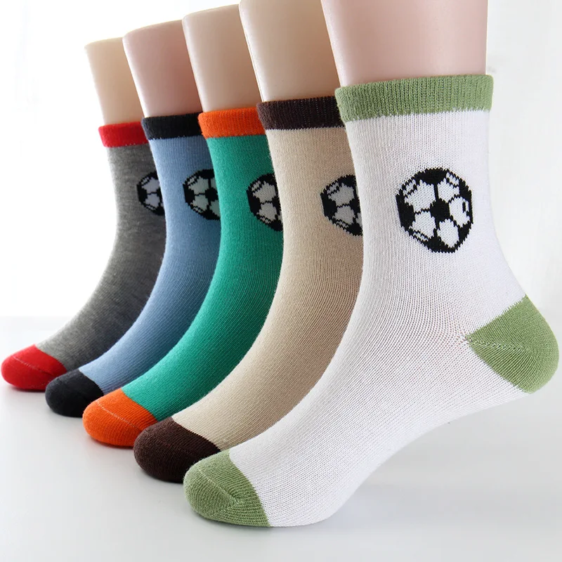 Calcetines de fútbol para niños – Algodón suave y resistente