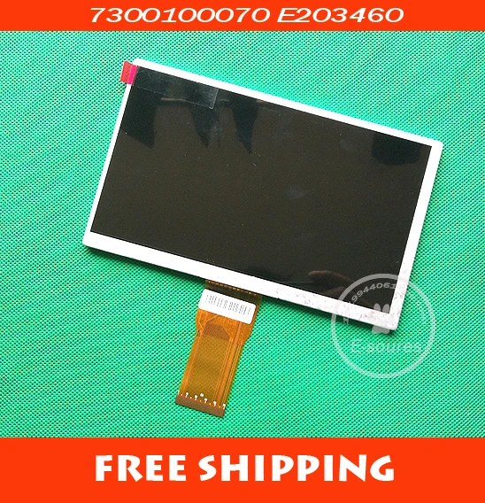 

E203460 LCD Screen Panel for 7 Tablet PC x18 lixin s16 n77 Newsmy n17 lcd screen calendar 7300101466 E231732 LCD Display