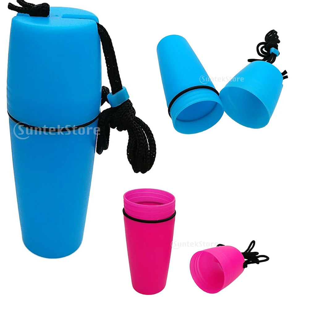 Scuba Diving Kayak Waterproof   Container Bottle Capsule Holder Storage Waterproof Container Bottle for Water Sports