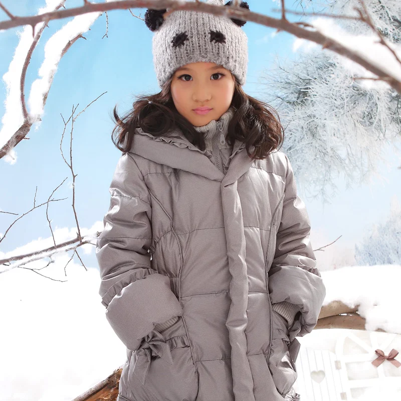 Girls Clothing Children's Down Jacket Kids Winter Jacket Down Coat With Hooded Down Outwear Female Kids Girls Clothes