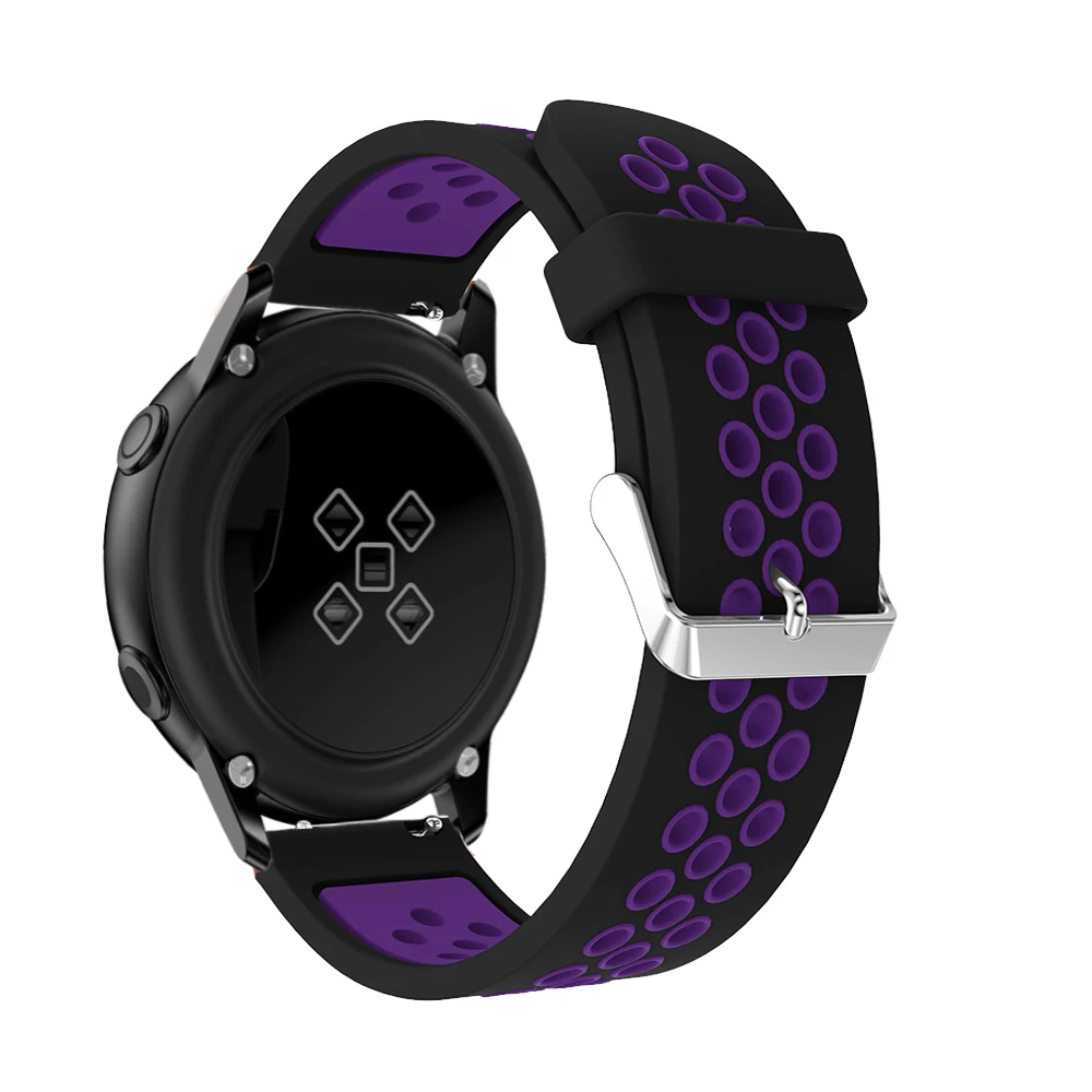 ل Xiaomi Huami Amazfit GTS 20 مللي متر الرياضة حزام ساعة اليد اللون لينة سيليكون استبدال حزام الساعات ل Huami Amazfit Bip ساعة ذكية