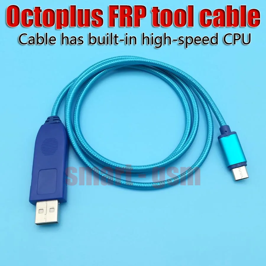 Octoplus FRP أداة 2 في 1 كابل (مايكرو + نوع C كابل) UART كابل