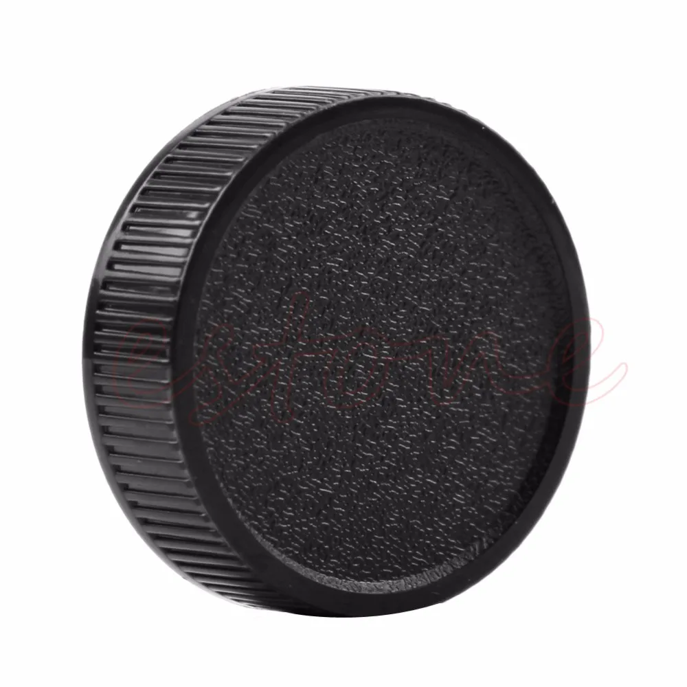 Ootdty, tampa da lente traseira, para m42 mm 42 parafuso, acessórios de lentes pretas de montagem