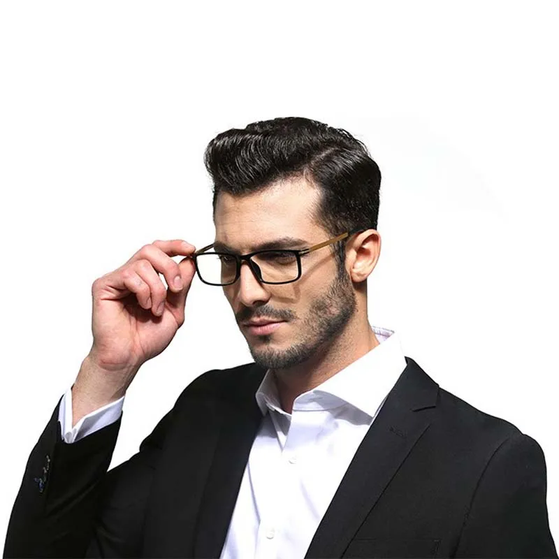 New high-end men and anti-blue reading glasses fashion anti-fatigue anti-radiation reading glasses