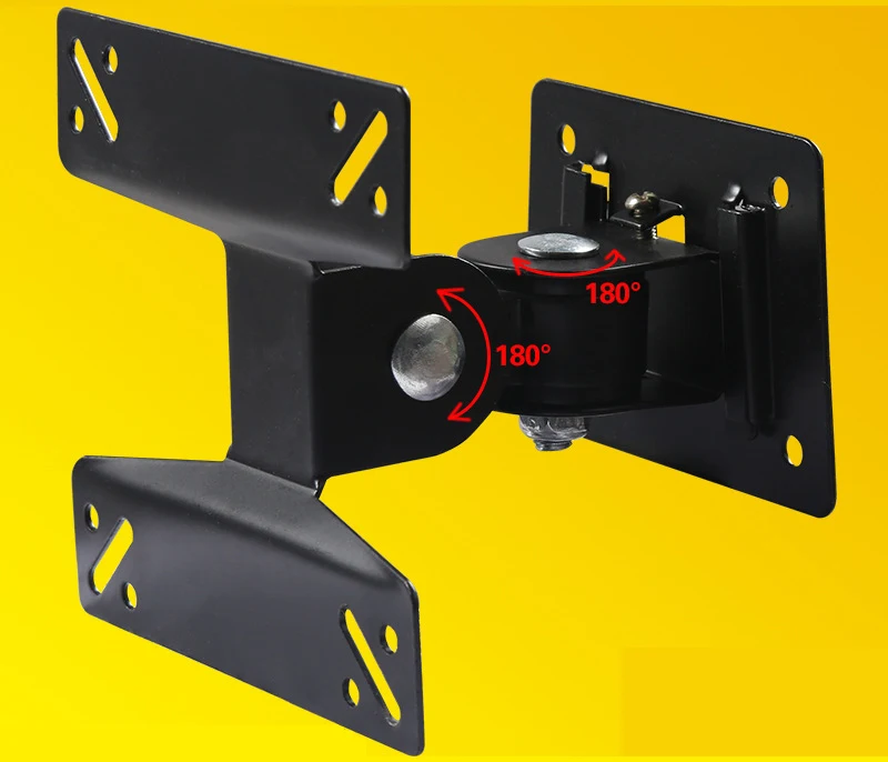 14-24 inch 180 Degree Swivel Tilt LED LCD TV Wall Mount Bracket Monitor Holder