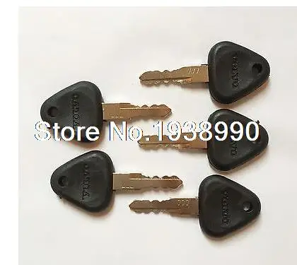 

5Pcs Volvo Excavator & Heavy Equipment Key-Fits Many Models-777 Key