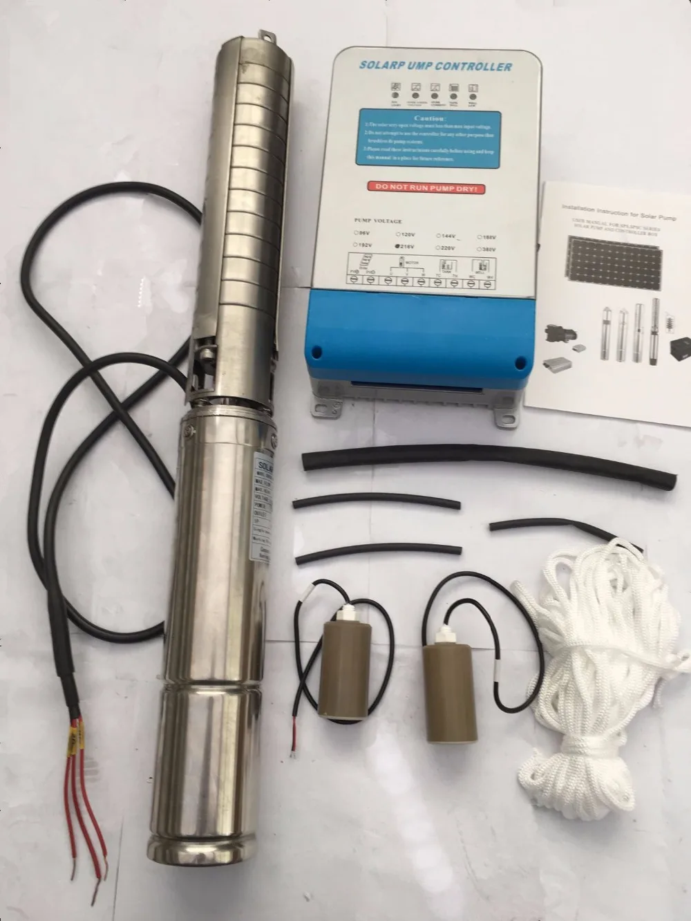 Topmonking-bomba Dágua de Irrigação Submersível com Controlador Mppt 3spsc7.0 2200-d216 180 2200w v