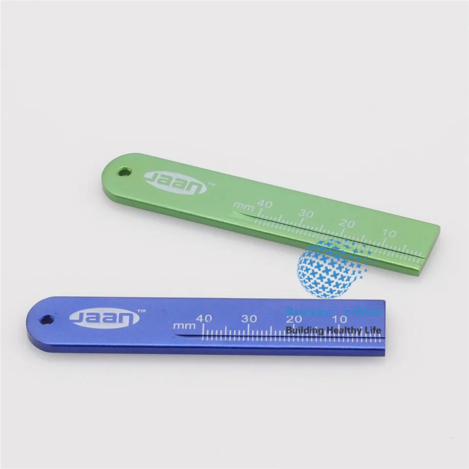 2 Finger Endo Ruler With 2 Span Measure Scale Ruler Gutta Percha Point Ruler