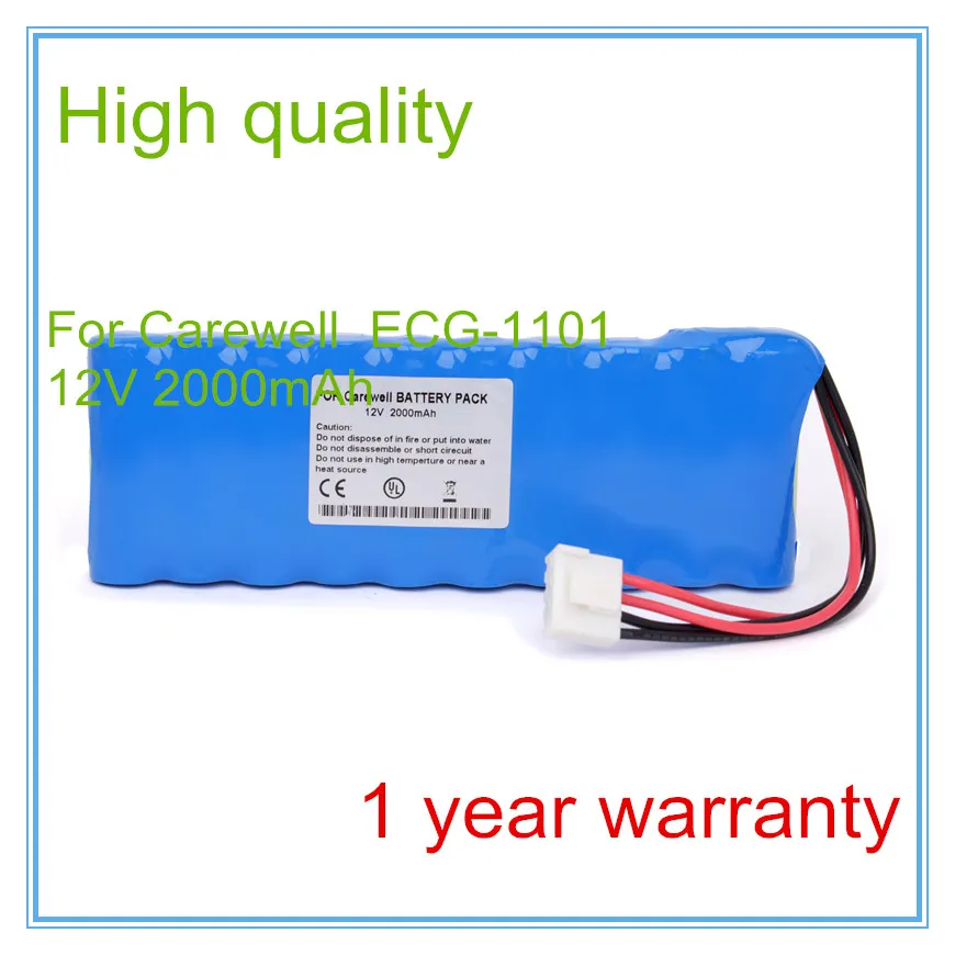 

Replacement For ECG-1101 ECG-1101G ECG EKG Vital Sign Monitor Battery