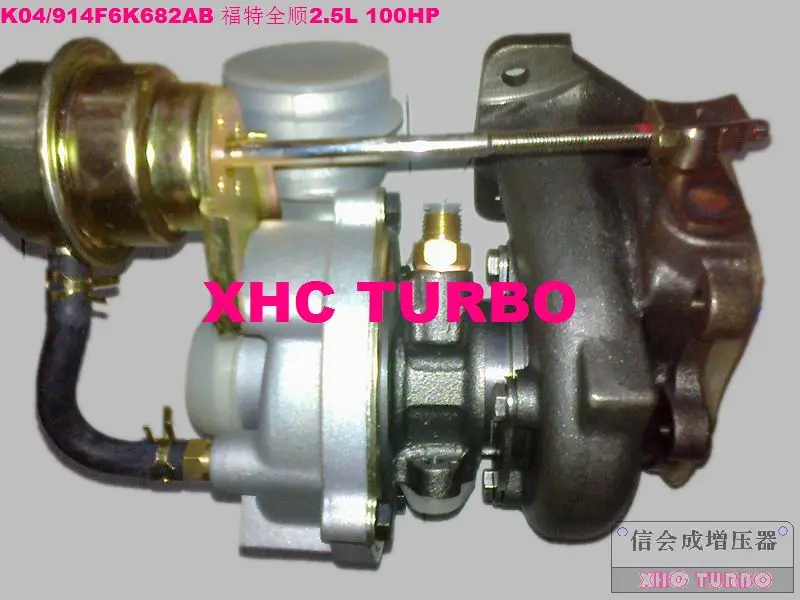 NEW K04 5304 9700 001 914F6K682AB/F/G Turbo Turbocharger for FORD Transit IV 4EB/4EA/4EC 2.5L 100HP 91-