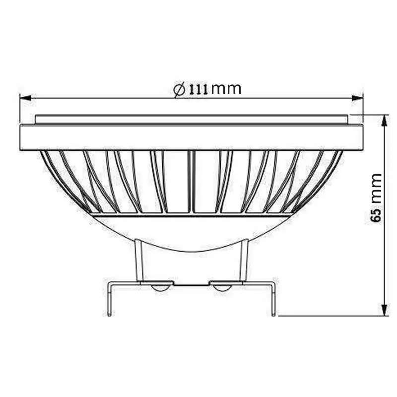 15W 20W AR111 Reflektory LED Żarówka 220V-240V G53 ES111 QR111 Lampa LED Ciepły biały/zimny biały Czerwony Zielony Niebieski Kolor