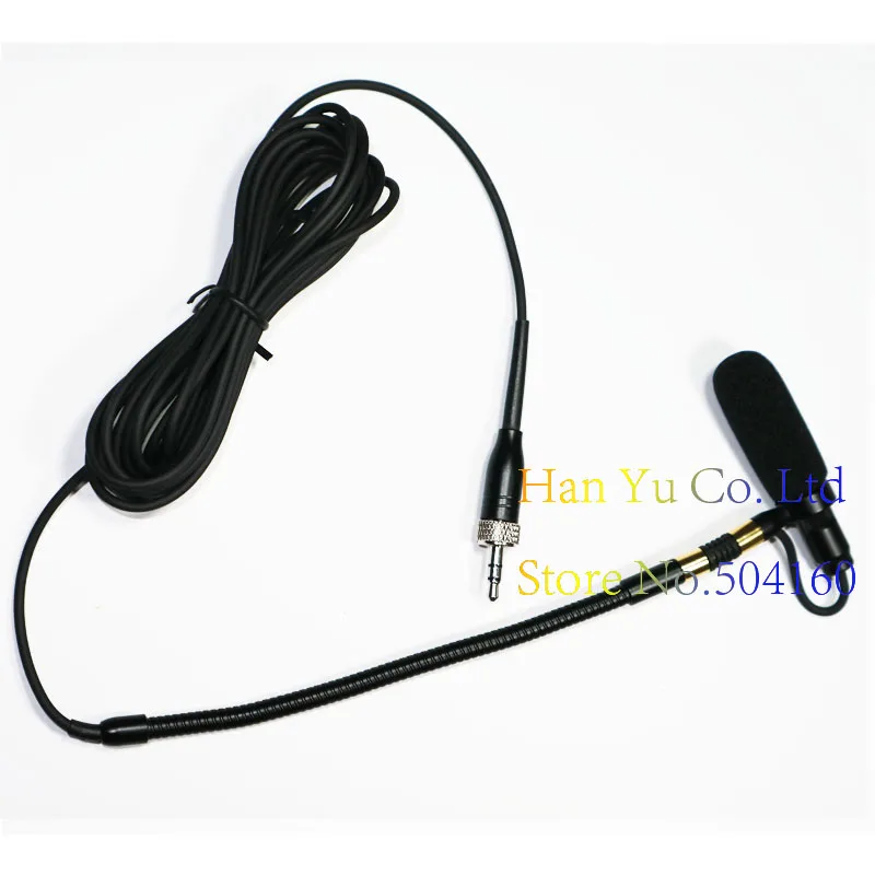 

Free Shipping Pro Saxophone Stage Performance Instrument Clip Capacitor Microphone Headset For Sennheiser 3.5 mm Screw Locking