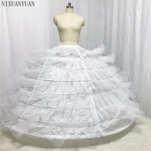 Designer Wedding Petticoat Seven Layer with Hard Tulle for Puffy Wedding Gown 2023 for Big Wedding Dress Puffer Dress