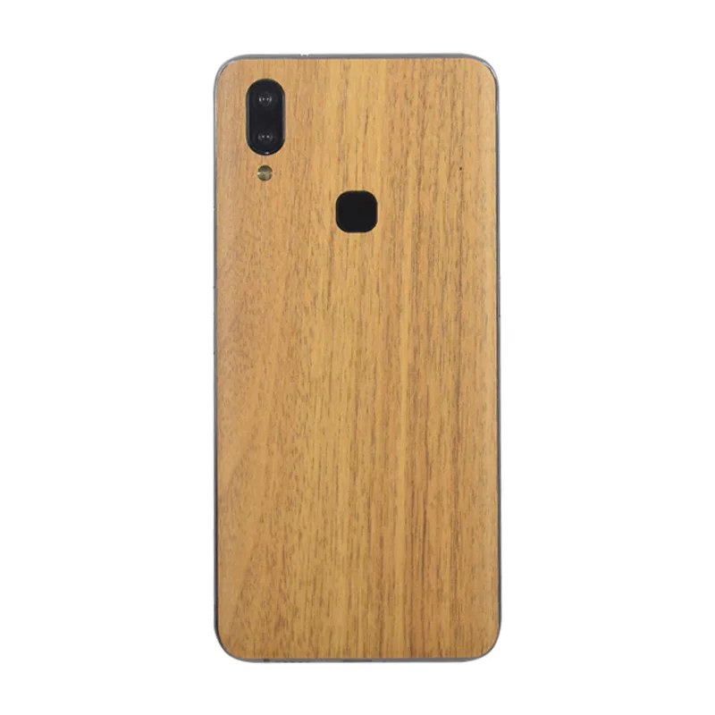 Newest High Simulation Wood Grain Sticker Phone Back Paste Sticker For Vivo NEX S Wood Skin Phone Protective Back Film Sticker