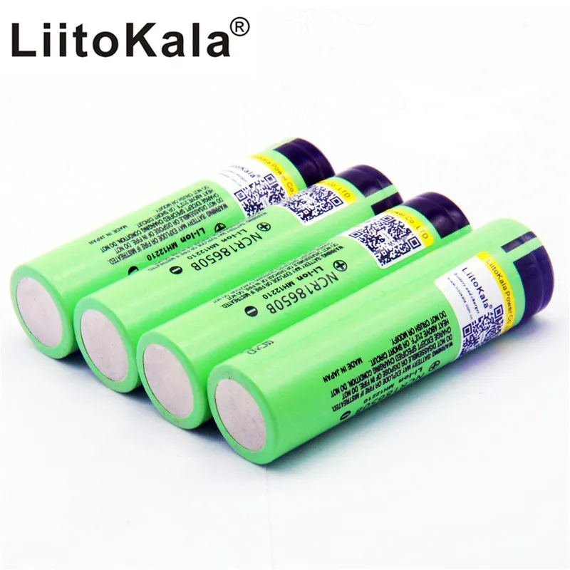 2024 18650 liitokala 3400mah nowy oryginalny NCR18650 3400 akumulator litowo-jonowy/Power Bank/latarka