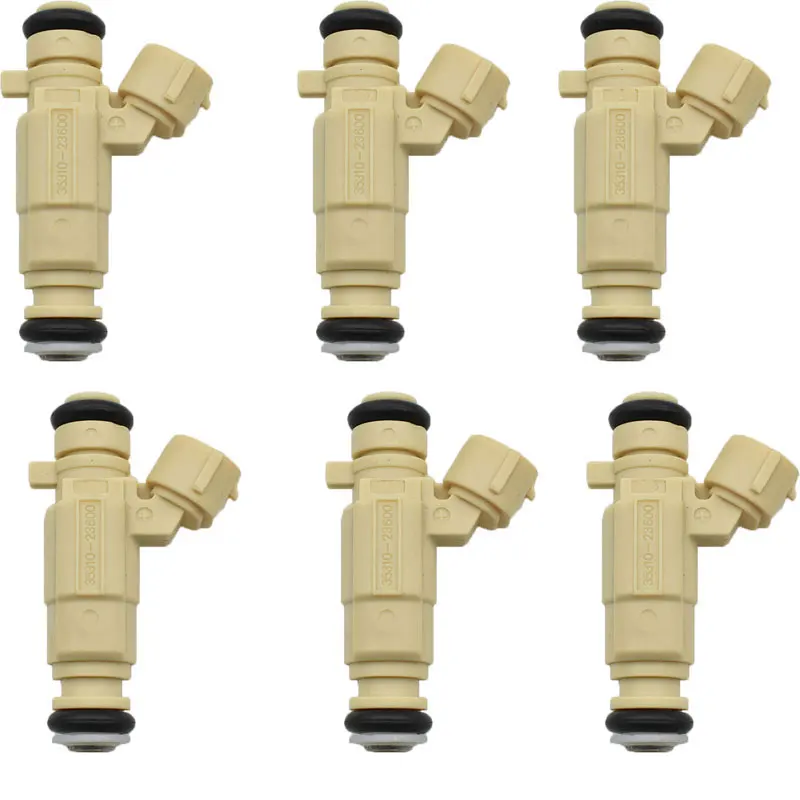6pcs/lot Fuel injector for Hyundai ELANTRA TIBURON TUCSON SANTA FE 35310-23600 9260930013 3531023600