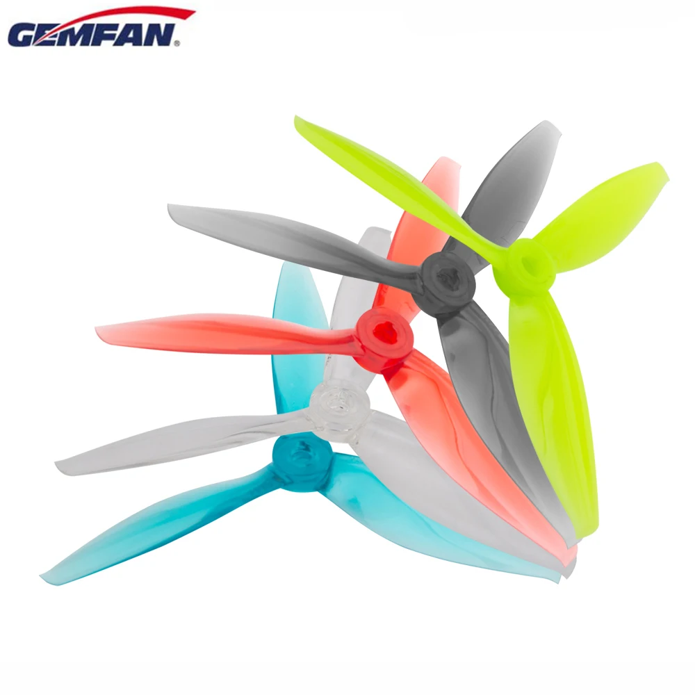 12 Pairs Gemfan Flash 5144 5.1x4.4x3 3-blade 5 Inch PC CW CCW Propeller for 2205-2306 Motor RC Drone FPV Racing Spare Parts