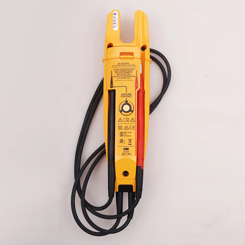 Fluke T6-600 Clamp Continuity Current Electrical Tester Non-contact Voltage Clamp  Meter With Original Fluke Soft Case