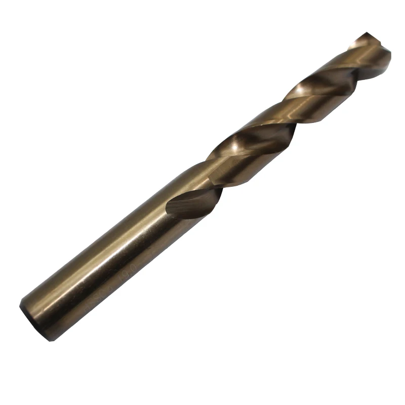 

M35 19.0mm 1PC Cobalt Drill Bits M35 HSS Co Steel Straight Shank For Metal Wood Working Twist Drill Bit Power Tools