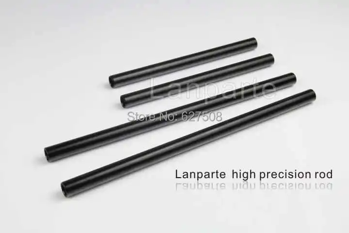 2 X Lanparte 365mm 15mm Dia Rod Rail Support Length Rods Aluminum for Camera Rig