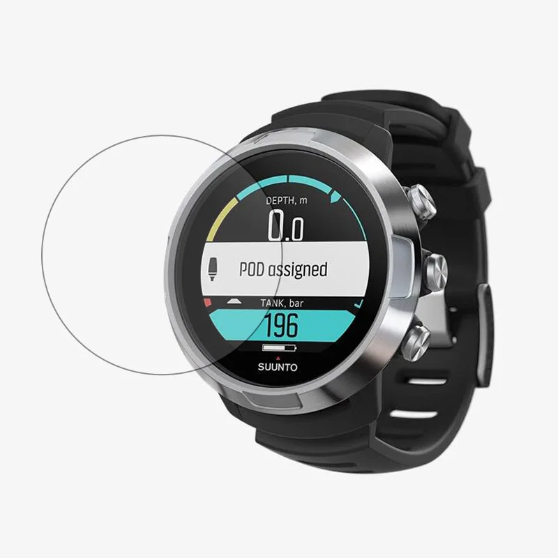 Pellicola protettiva in vetro temperato Protezione trasparente per Suunto D5 Orologio subacqueo Sport Smartwatch Display Proteggi schermo