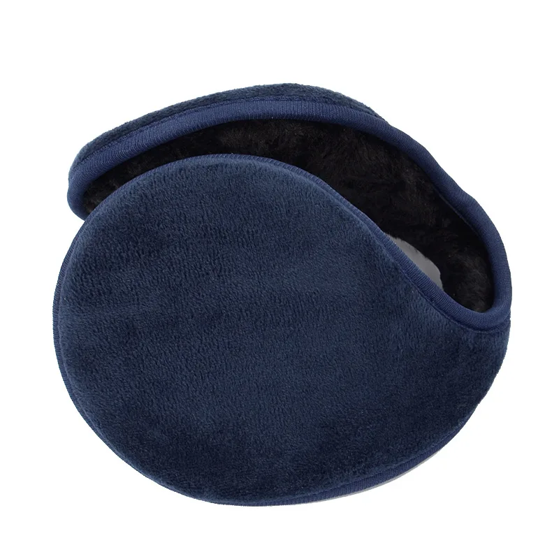 Adult Men Women Winter Outdoor Keep Warm Fleece Earmuffs Casual Comfortable Plush Cloth Thick Wrap Cover Ear Band Warmer Earflap