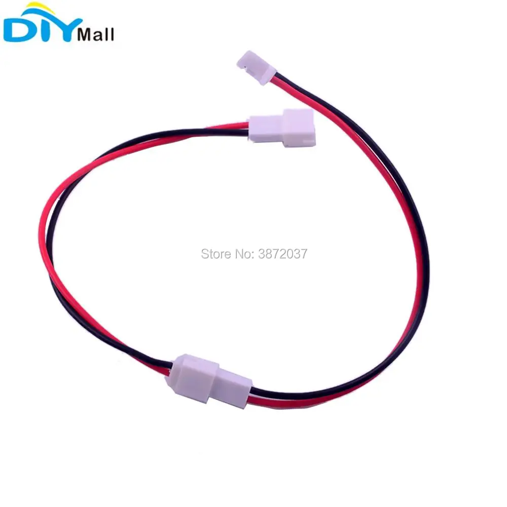 40 pz/lotto JST PH2.0mm 2Pin 2 P Terminale del Cavo di Legare Linea 26AWG 10 centimetri