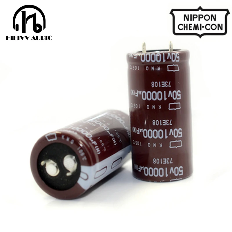NIPPON KMQ 10000UF 50V capacitor 25mm*50mm