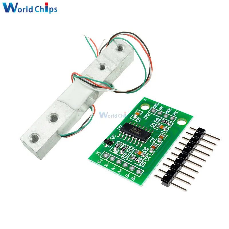 Load Cell 1KG 2KG 3KG 5KG 10KG 100G HX711 AD Module Weight Sensor diy Electronic Scale Aluminum Alloy Weighing Pressure Sensor