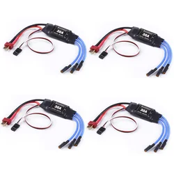 4 pz/lotto Rc Brushless 30A ESC 2-4S Regolatore di Velocità Elettrico con 5V 2A BEC Per Rc multicopter elicottero