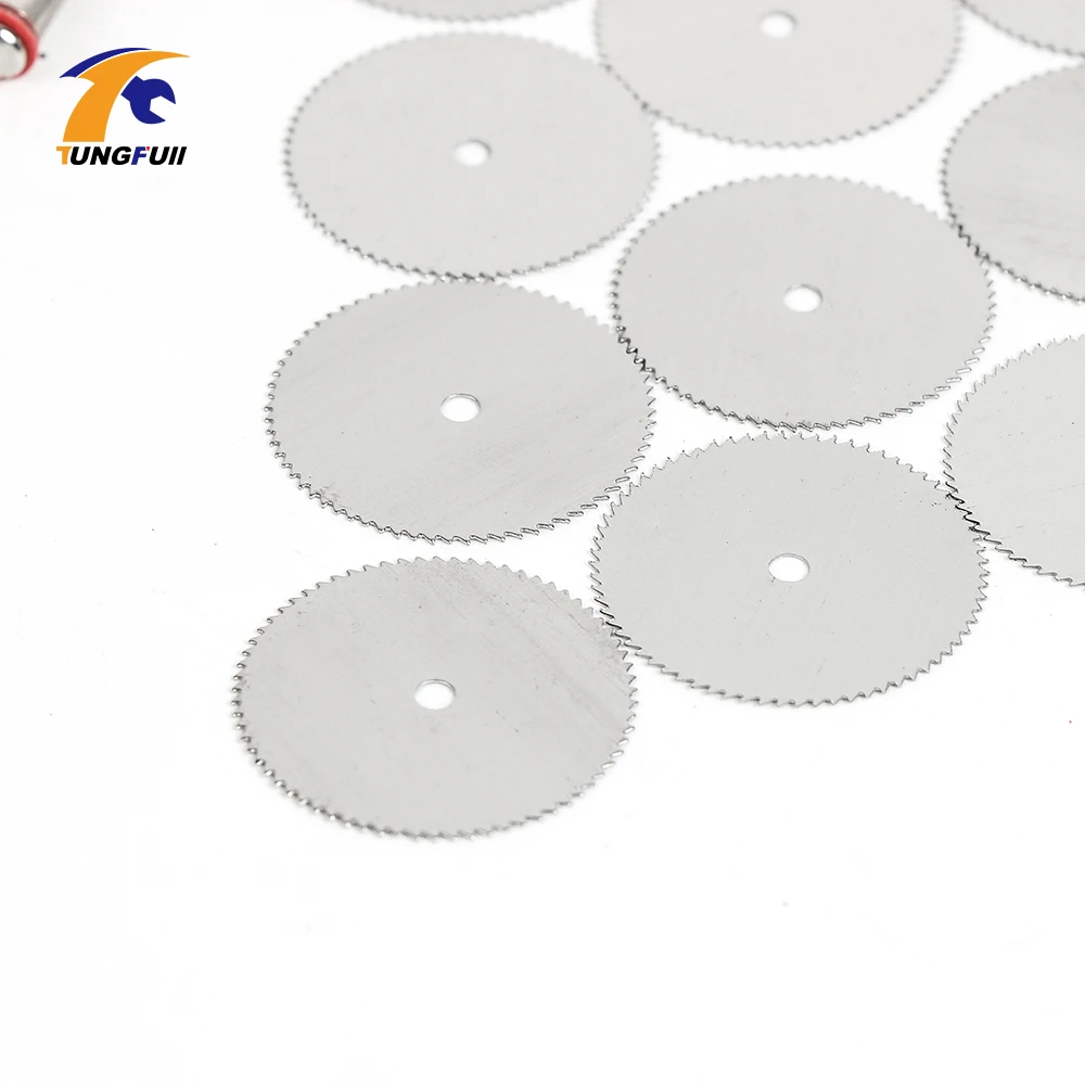 Dischi da taglio utensile rotante 22mm 25mm 32mm lama per sega per il taglio del legno disco da taglio fai da te accessori Dremel Mini trapano