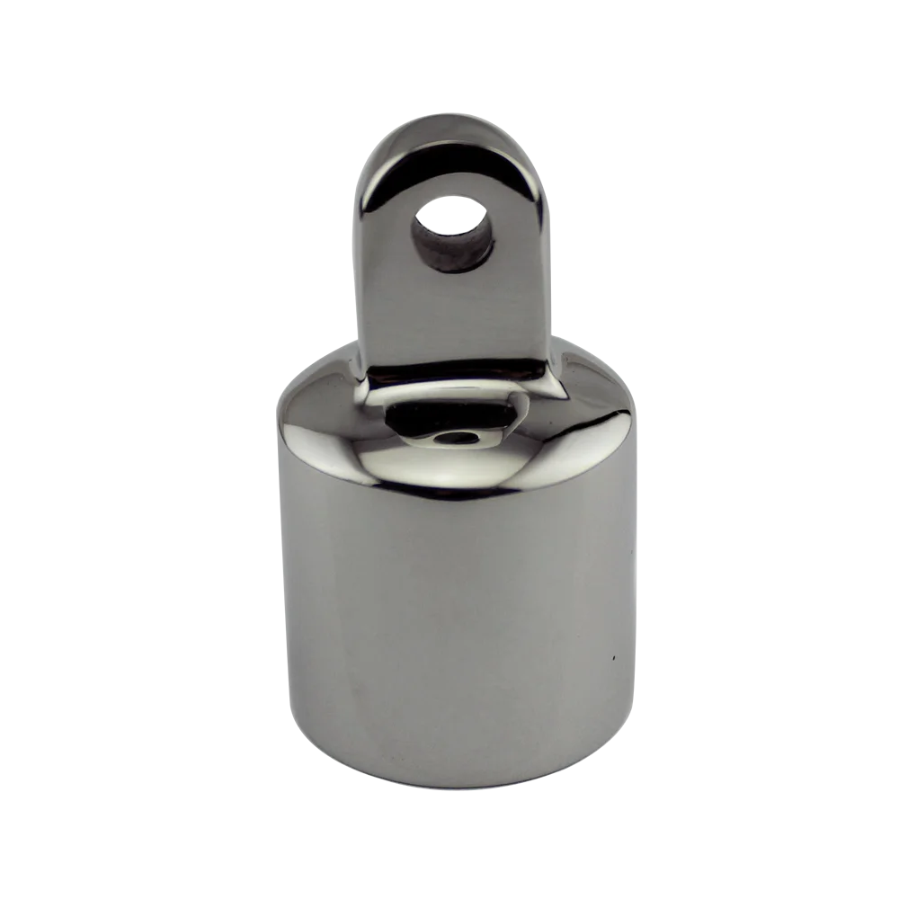 

Stainless Marine Bimini Top Eye End Cap Hinge Boat Bimini Top Fitting Deck Hinge with Soket Head Cap Screw 4pcs 7/8" and 1"