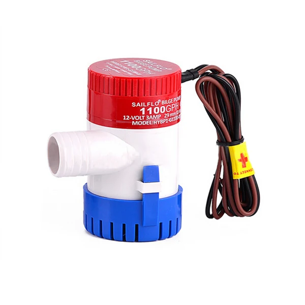 

DC 12V/24V 1100GPH Automatic bilge pump,submersible boat water pump,electric pump for boats Bilge Pump