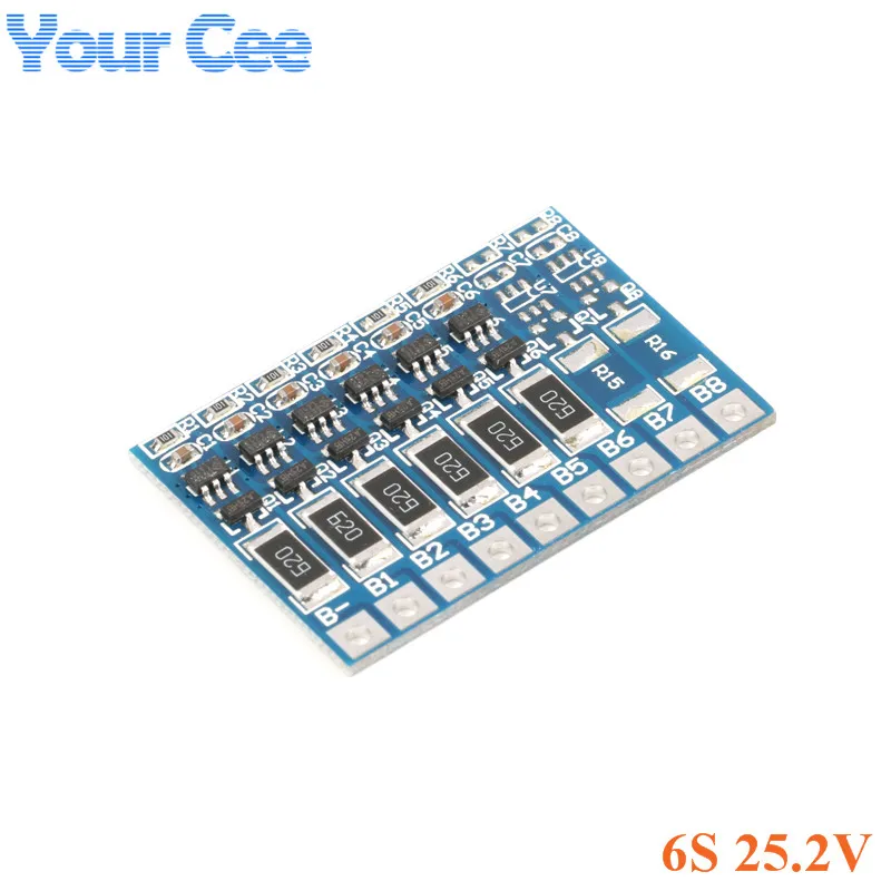 BMS 3S 4S 5S 6S 7S 8S 18650 Balance Function Lithium Battery Charger Protection Board Module Li-ion Lipo PCB Charging Equalizer