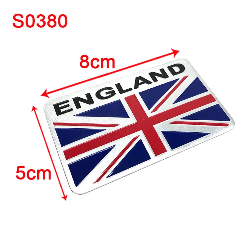 Aluminum Alloy Shield Styling /France/Italy/Germany/Russian/Greece/Spain/ Flag Emblem Car Sticker Emblem Badge Window Door Decor