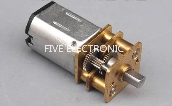 

Free shipping N20 6V ,1:1000 DC GEAR MOTOR,3.5MM Short SHAFT use for toy car \intelligent robot\model plane Reducer Motor