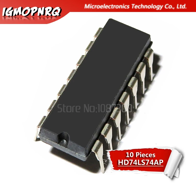 10pcs HD74LS74AP HD74LS74 SN74LS74AN 74LS74 DIP14 new original