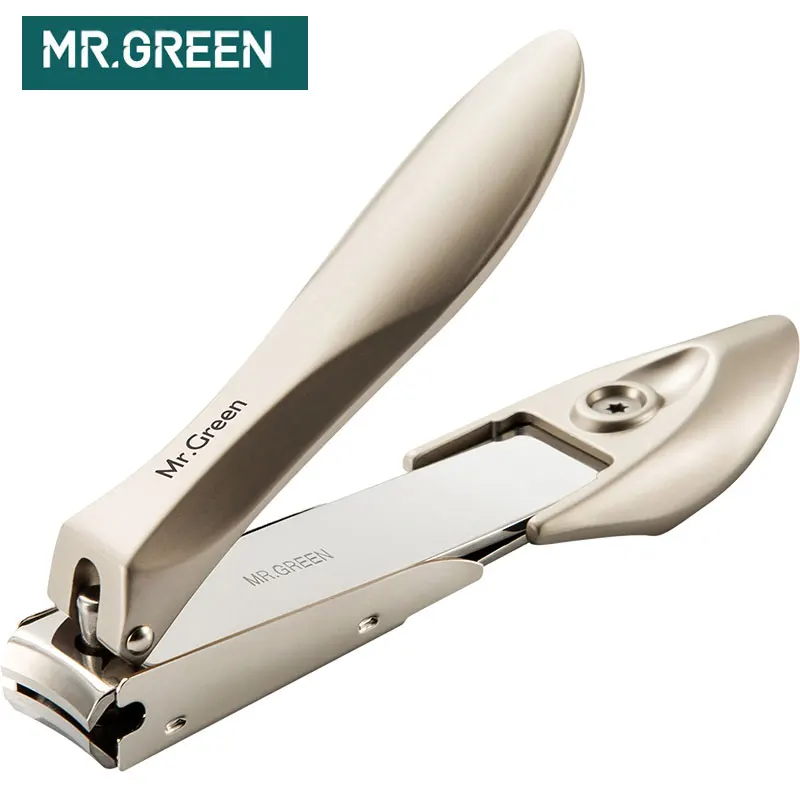 Mr. green-tesoura para cortar unhas, de aço inoxidável, tamanho médio, alta qualidade, cortador de unhas, tesoura cutícula, manicure, aparador, ferramenta para arte de unha