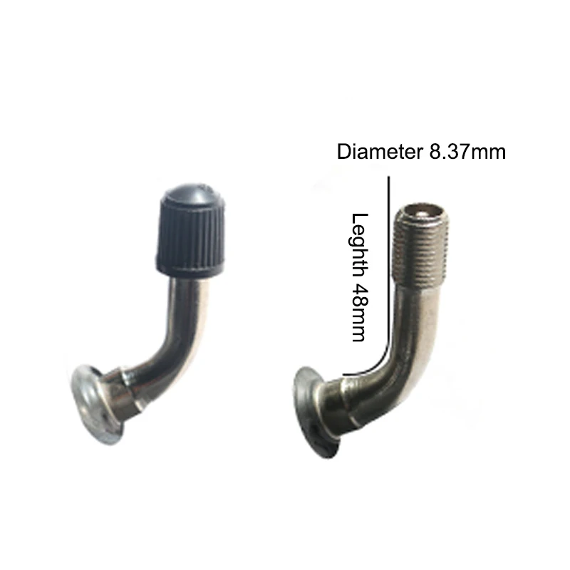 Inner Tube 3.00-8 with a Bent Angle Valve Stem fits Electric Tricycle Scooters e-Bike Motorcycle