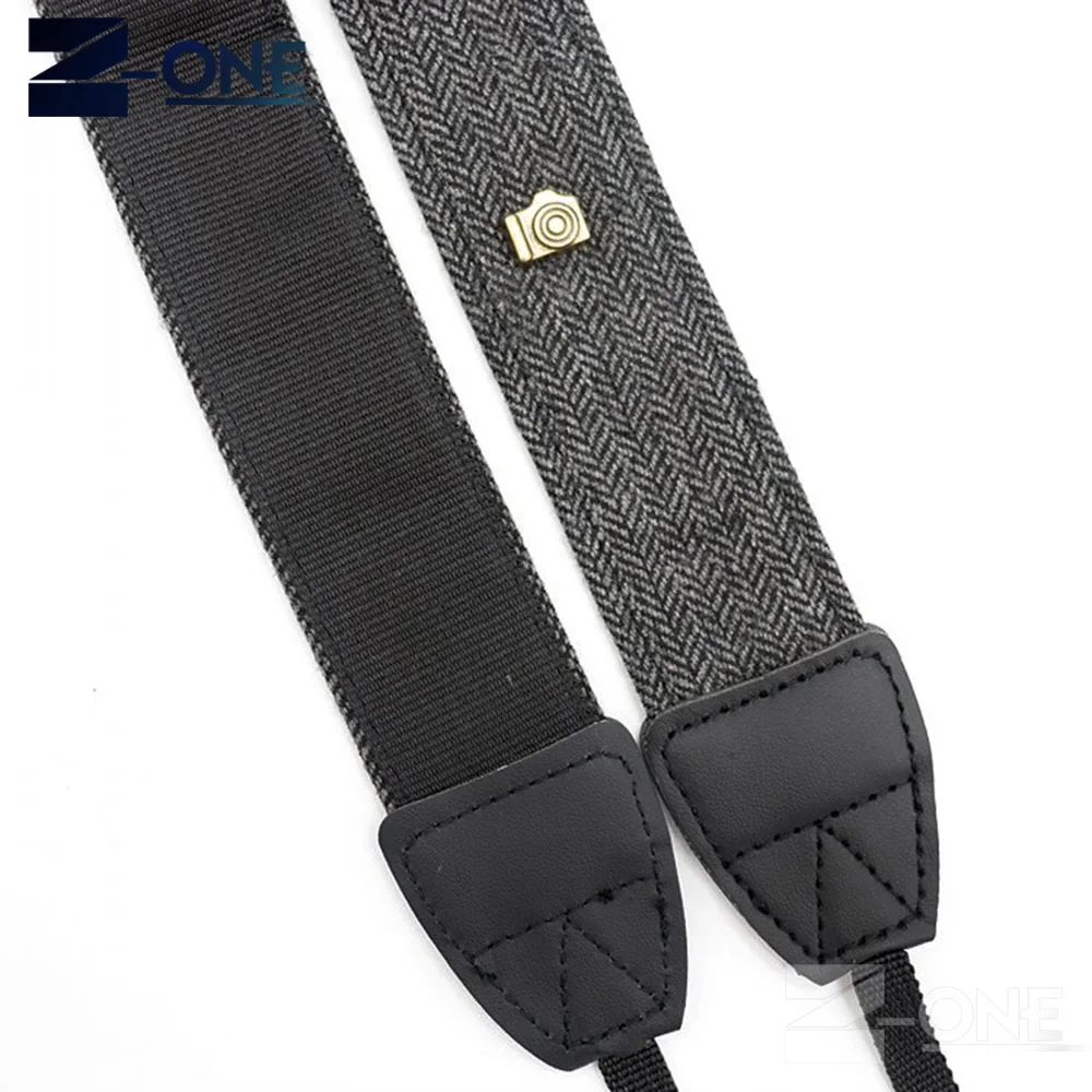 100% Cotton Camera Shoulder Neck Strap Brief Pure Universal Belt For Canon Sony Nikon Olympus Pentax Fuji Kodak DSLR Accessories