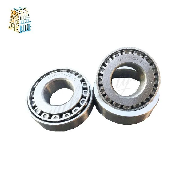 91683 Pressure Bearing 91683/22.5 ( 1 PC ) + 91683/24 ( 1 PC ) = Total ( 2 Pcs ) ABEC-1 Taper Roller Steering Bearings