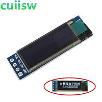 0.91 inch 128x32 I2C IIC Serial white /Blue OLED LCD Display Module 0.91\