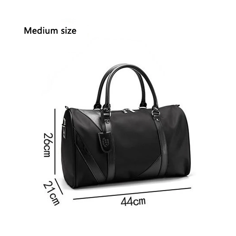 New Casual Waterproof Nylon Men Travel Bags Overnight Duffel Bag Weekend Travel Large Tote Crossbody Travel Bags Wholesale