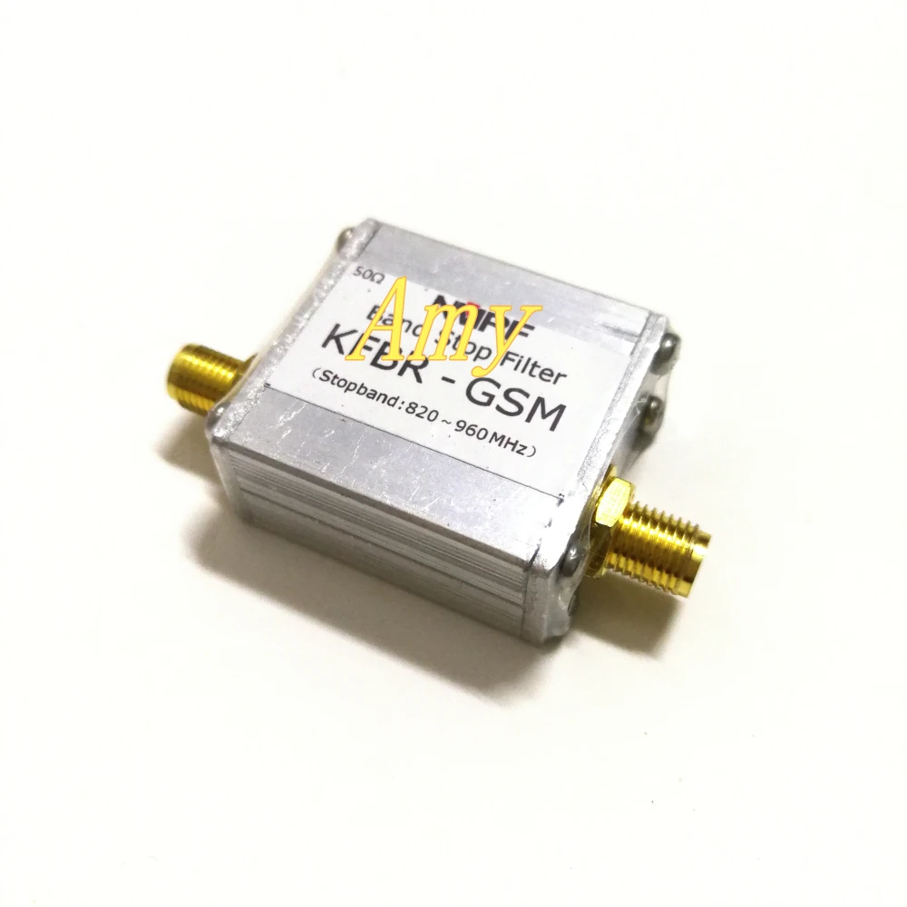 860~960MHz band stop filter, GSM signal, SMA interface.