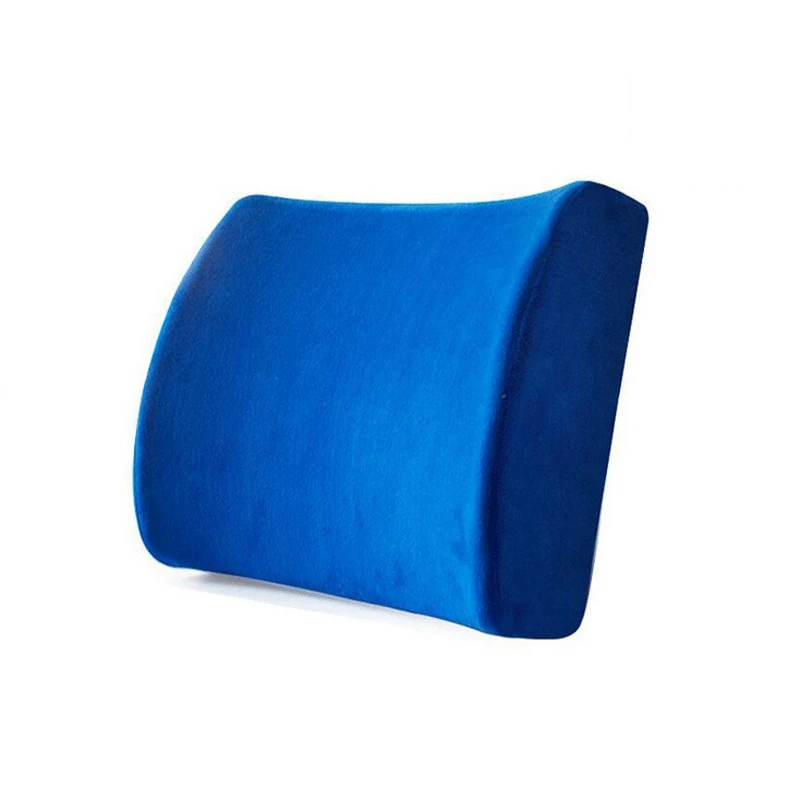 New High-Resilience fashion Memory Foam Lumbar Cushion Relief Pillow for Office Home Car travel Booster chair