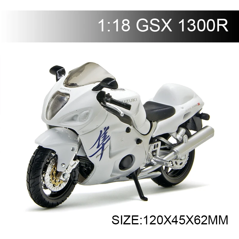 Maisto 1:18 motorrad modell suzuki gsx1300r modell fahrrad legierung motorrad modell motorrad miniatur rennspiel zeug für geschenks ammlung