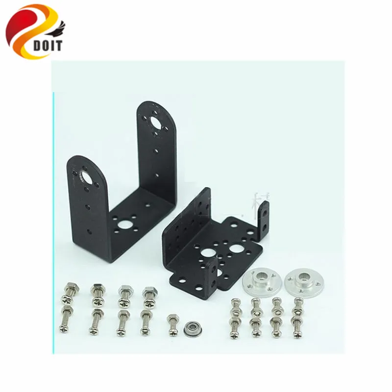 Official DOIT 2 DOF Slope Pan and Tilt Servos Sensor Mount Kit for Robot MG995